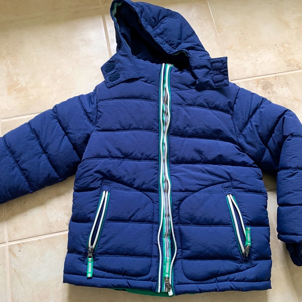 Mini Boden boy padded jacket 7-8yeat
